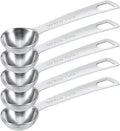 5 PCS Measuring Spoons Tablespoon Measuring Spoon 1/2 tbsp Stainless Steel by Lusofie