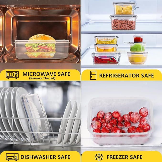 52 PCS Food Storage Containers Set - Image 6