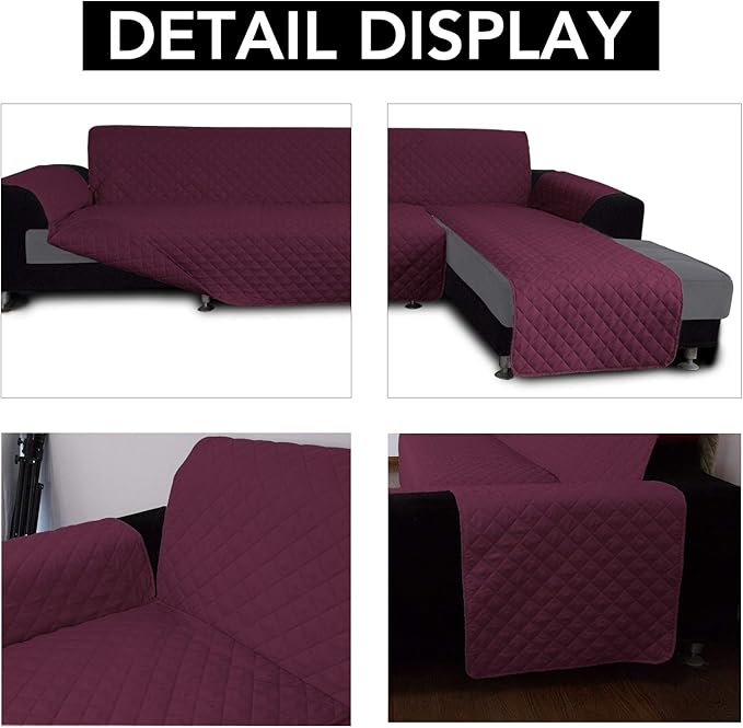 Easy-Going L Shaped Sofa Slipcover Sectional Couch Cover - Image 3
