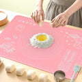 Silicone Pastry Mat 32" x 24" Extra Thick Non Stick Baking Mat by UltraKeno