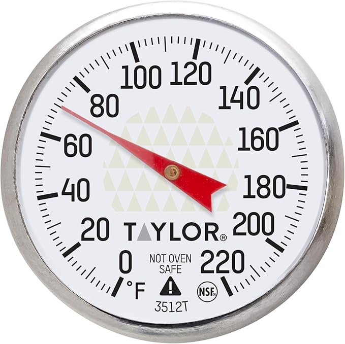 Taylor Instant Read Analog Meat Food Grill BBQ Cooking Kitchen Thermometer - Image 8