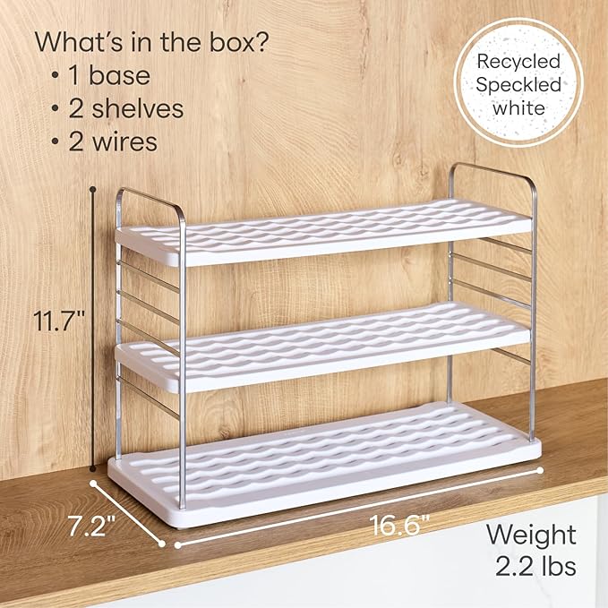 YouCopia UpSpace Water Bottle and Travel Mug Cabinet Organizer, Adjustable - Image 7