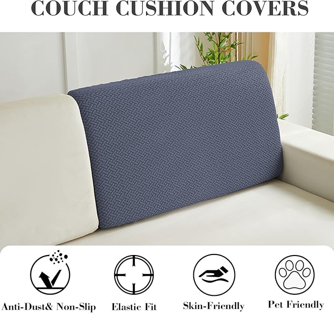 Sofa Covers Couch Covers for Sofa Pet Friendly Couch Cushion Covers Universal - Image 3