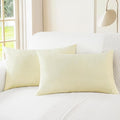 CaliTime Throw Pillow Covers Decorative 12 X 20 Inches Pack of 2 Cozy Chenille by CaliTime