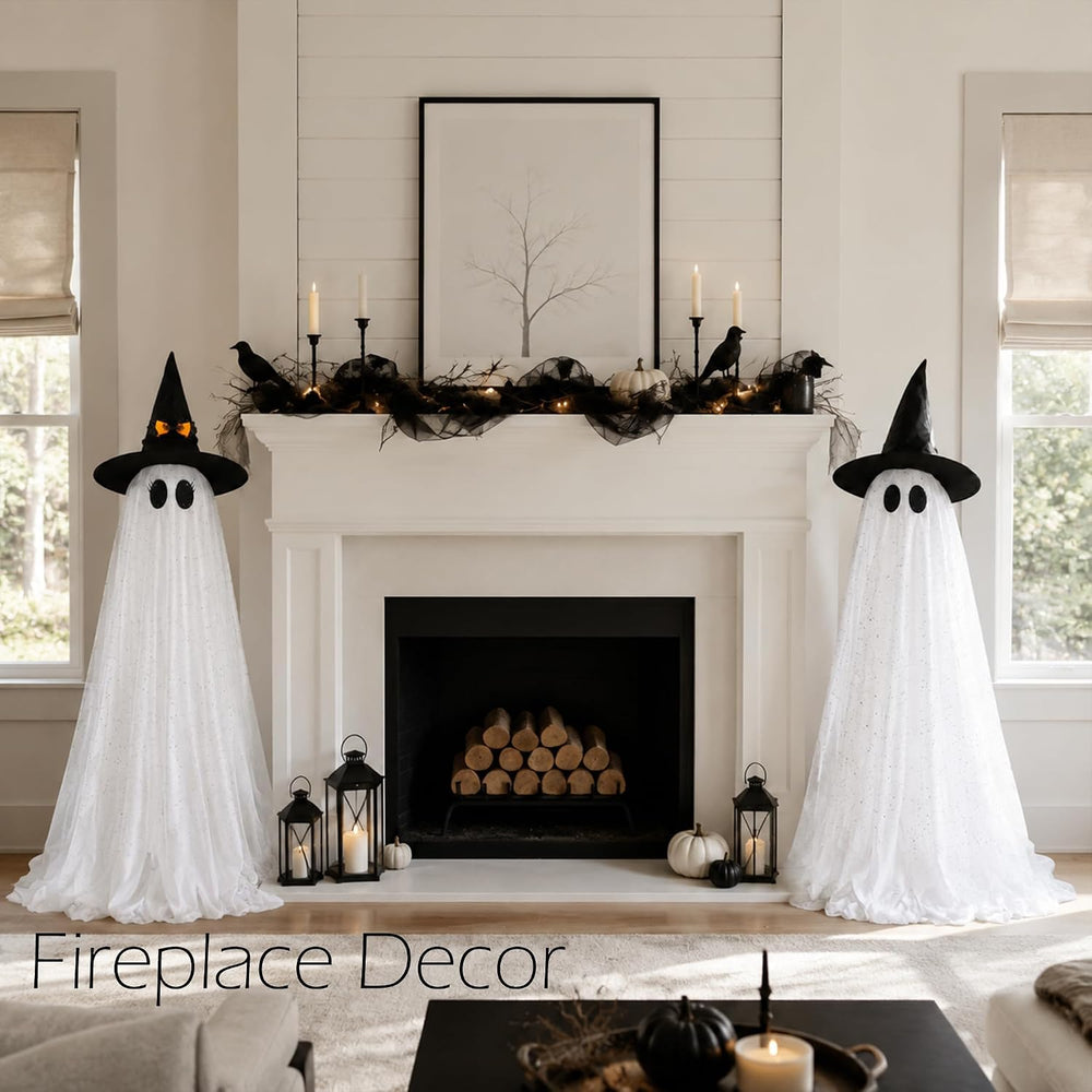 2Packs Halloween Decorations Outdoor,Halloweens Party Decoration Indoor,59in ...