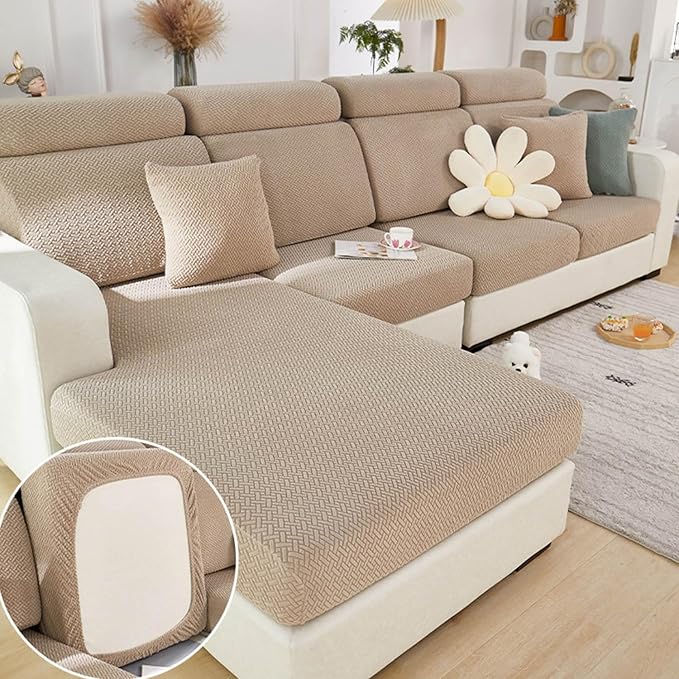 Sofa Covers Couch Covers for Sofa Pet Friendly Couch Cushion Covers Universal by Disayu