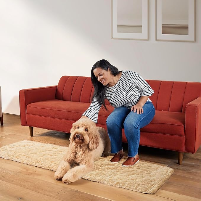 Ophanie Runner Rug for Hallway, 2x6 Upgrade Non-Slip Fluffy Soft Bedside Rugs - Image 5