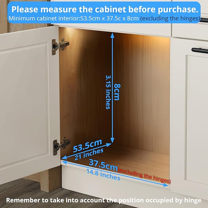 ZOINLIY Pull Out Cabinet Organizer, Versatile Slide Out Kitchen Organizers and - Image 3
