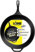 Lodge Seasoned Cast Iron Skillet 15 Inches by Lodge