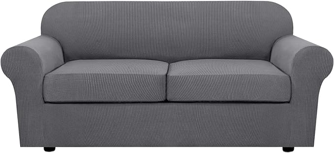 H.VERSAILTEX 3 Piece Stretch Sofa Covers by HVERSAILTEX