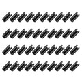 MECCANIXITY 120Pcs Slotted Split Roll Pins 4/25 Inch Dia. 2/5 Inch Length 65Mn by MECCANIXITY
