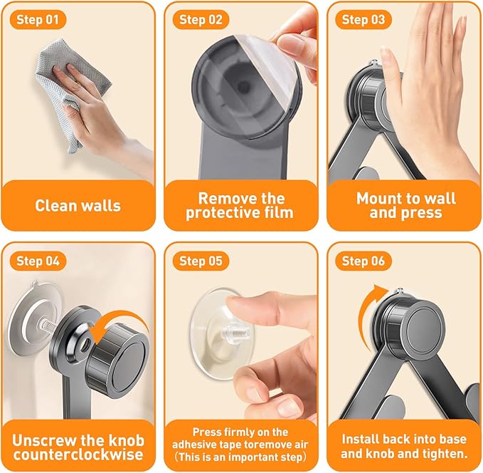 4 PCS Adjustable Pot Lid Holder, No Drill Adhesive Mount, Pot Lid Organizer - Image 7