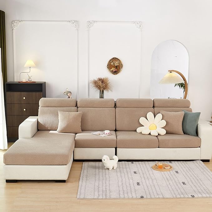 Sofa Covers Couch Covers for Sofa Pet Friendly Couch Cushion Covers Universal - Image 8