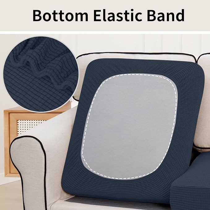 Easy-Going Stretch Individual Chair Couch Cushion Cover Sofa Cushion Furniture - Image 4