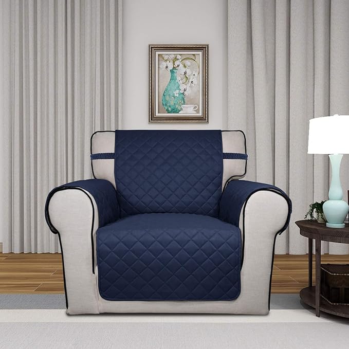 PureFit Reversible Quilted Sofa Cover, Water Resistant Slipcover Furniture - Image 2