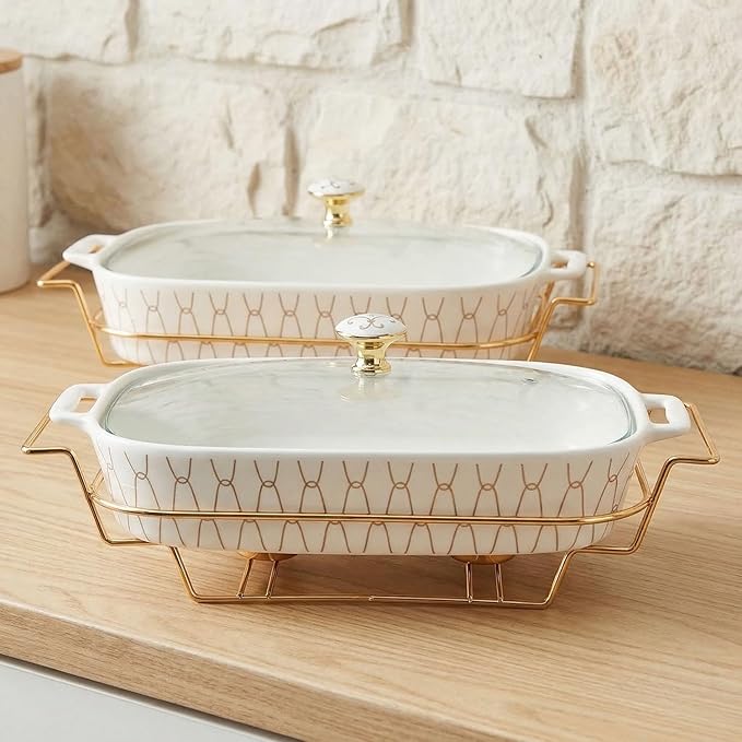 13" x 9" Ceramic Casserole Dish - Image 6