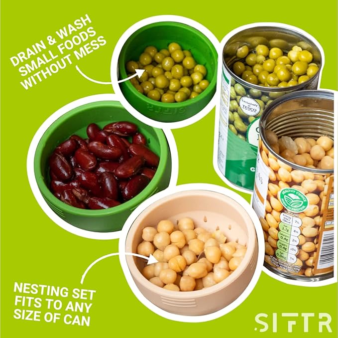 Nesting Can Strainer Mini Colander Set - Image 5