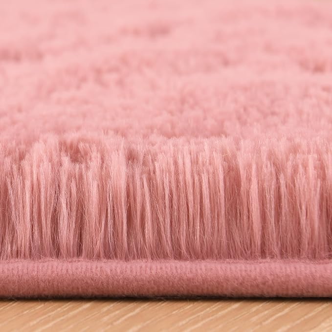 Chicrug Soft Runner Rug for Bedroom Living Room Plush Fluffy Rug 2x8 Feet - Image 8