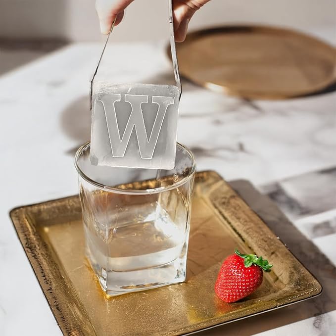Monogrammed Ice Cubes Mold - Image 2