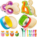 Sandwich Cutter for Kids Lunch 22 Pcs, Nifogo Sandwich Maker, Cookie Cutters by Nifogo