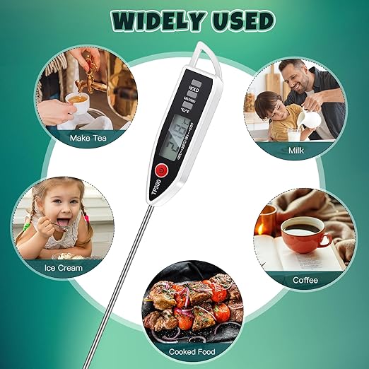 Copkim 12 Set Waterproof Food Thermometer - Image 7