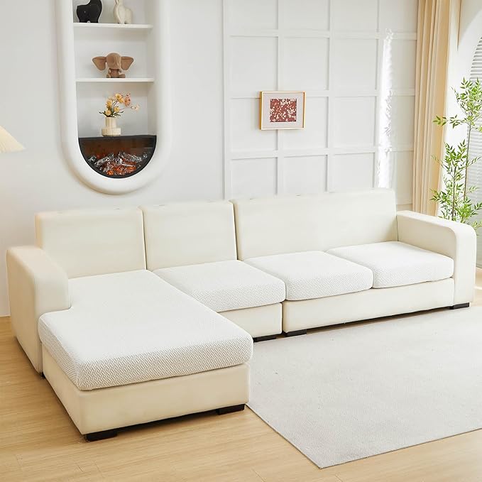 Couch Covers for 3 Cushion Sofa Pet Friendly Couch Cushion Covers Universal - Image 8
