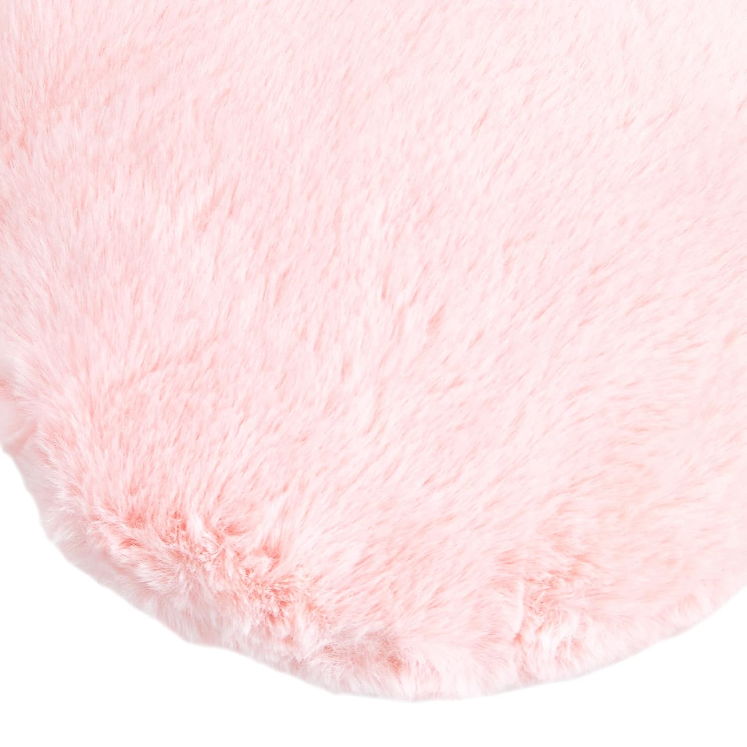 Amazon Basics Kids Pink Heart Decorative Pillow for Bedroom, Room Decor, 10.5 in x 4 in