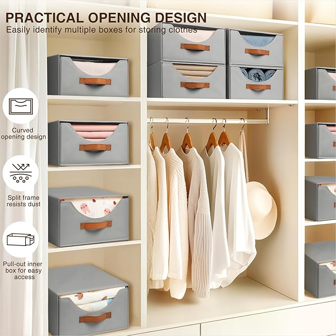 Homsorout Stackable Storage Drawers - Image 5