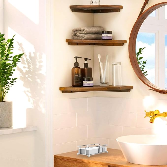Update Bathroom Paper Towel Holder Bathroom Guest Towel Holder Tray - Image 3