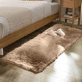 ORINOVA Beige Faux Fuzzy Area Rugs by ORINOVA