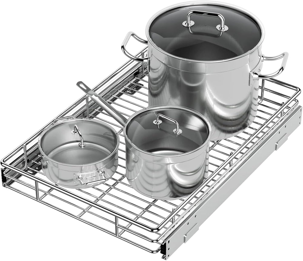 ZOINLIY Pull Out Cabinet Organizer, Versatile Slide Out Kitchen Organizers and