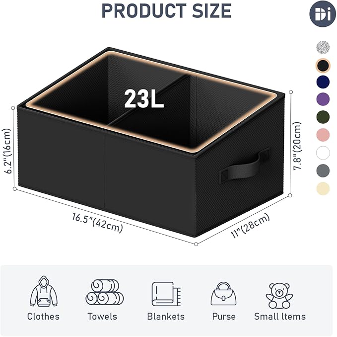 DIMJ Trapezoid Storage Bins for clothes - Image 2