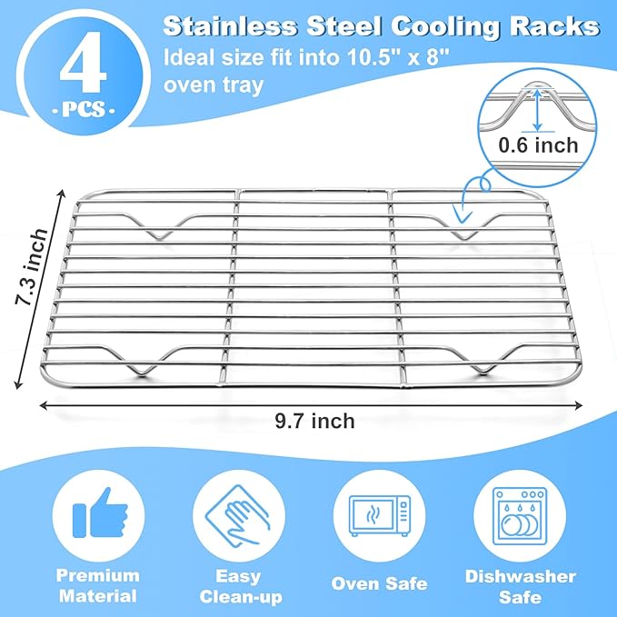 P&P CHEF Baking Cooling Rack Set - Image 2