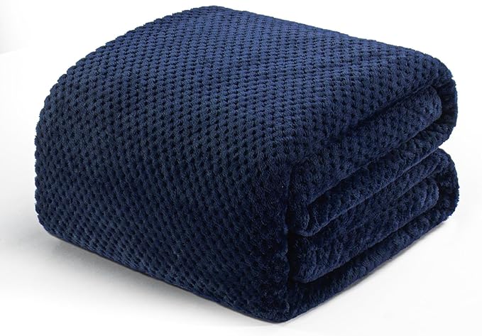 Exclusivo Mezcla Fleece Bed Blanket Twin Size, Super Soft and Warm Blankets by ExclusivoMezcla