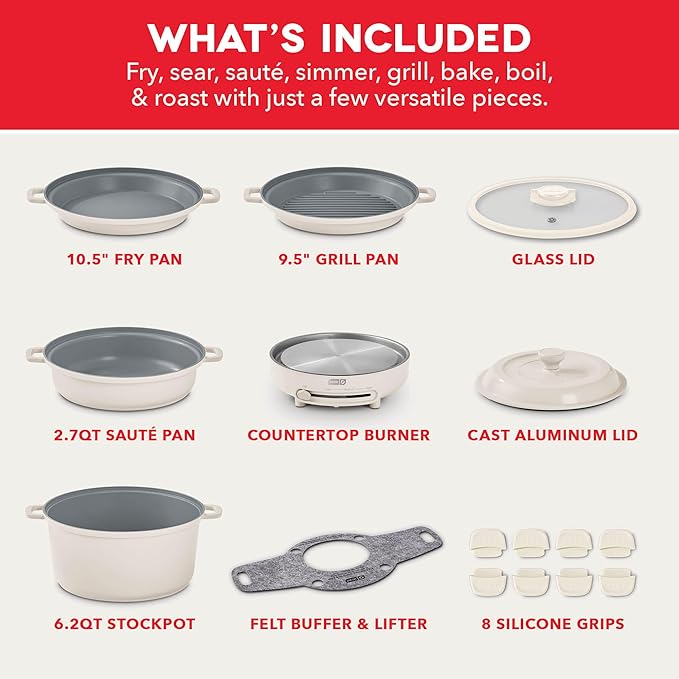 Dash Stacks Stacking Cookware Set - Image 8