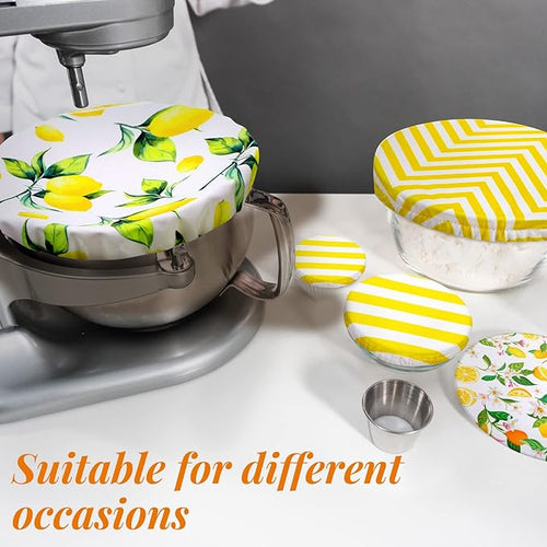 10 Pack Cloth Bowl Covers for Bread Rising - Image 2