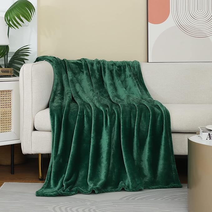 JIAHANNHA Flannel Fleece Blanket Throw Size, Super Soft Plush Cozy and by JIAHANNHA