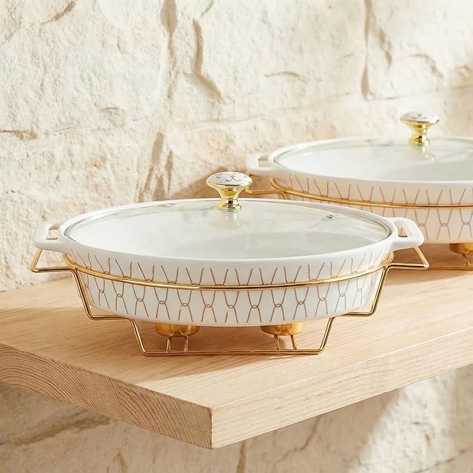 11" x 7.5" Ceramic Oval Casserole Dish - Image 6