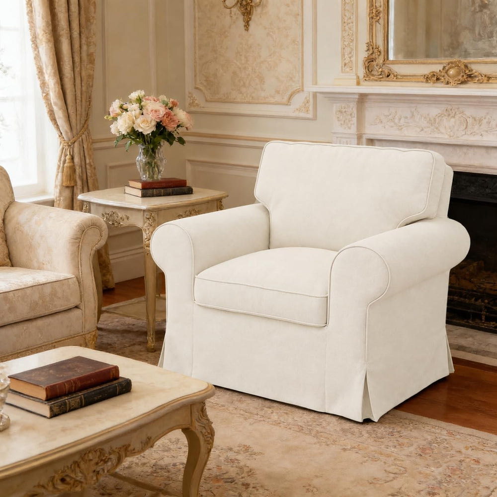 Ektorp Armchair Cover for IKEA Ektorp Chair Slipcover Replacement,Couch Cover...