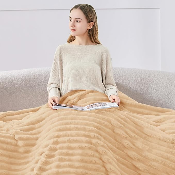 BEDELITE Fleece Throw Blanket for Couch - Image 3