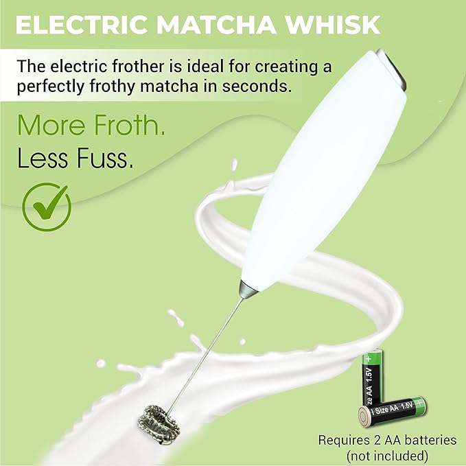 Matcha Whisk Set with Matcha Bowl - Image 4
