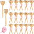 Reallnaive 24 Pcs Bamboo Spatula Wooden Kitchen Utensil Bulk 12''wood Spoon by Unknown