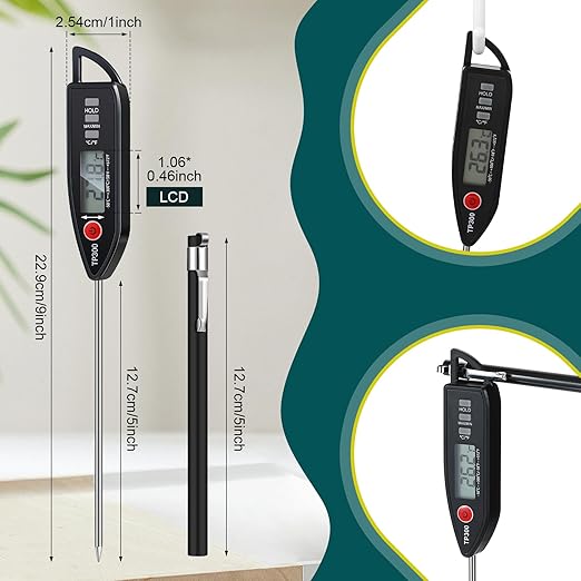 Copkim 12 Set Waterproof Food Thermometer - Image 2