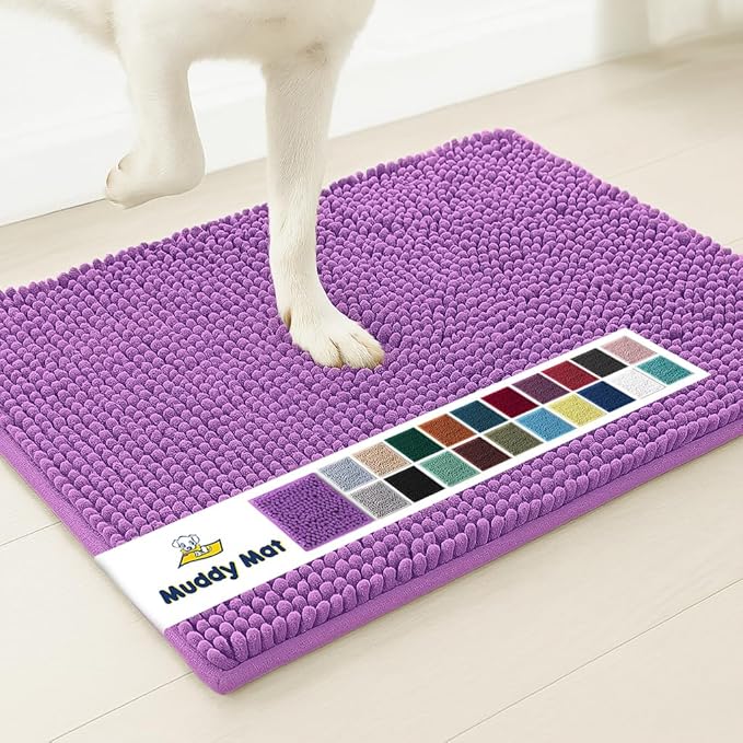 Muddy Mat® | Super Absorbent Door Mat Indoor, Microfiber Quick Dry Chenille by MuddyMat%C2%AE