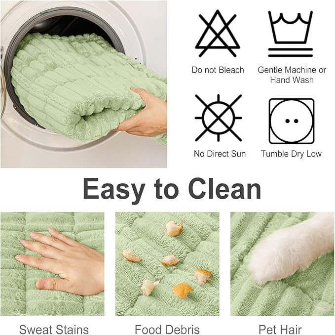 hyha Couch Covers for Dogs Washable, Non Slip Plush Dog Sofa Protectors - Image 7