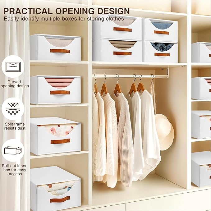 Homsorout Stackable Storage Drawers - Image 5