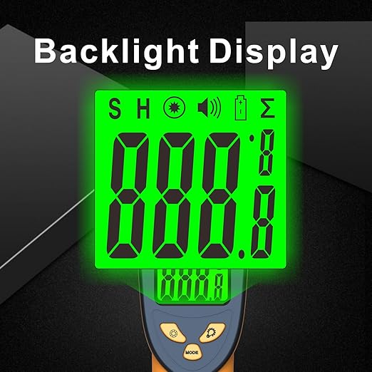 DEASOMIYE Infrared Laser Thermometer, Digital Infrared Laser Thermometer Gun - Image 5