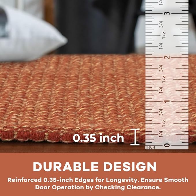 KOZYFLY Runners for Hallways 2x8 ft Washable Kitchen Runner Non Slip Rubber - Image 4