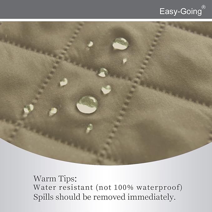 Easy-Going Recliner Chair Slipcover Reversible Sofa Cover Water Resistant Couch - Image 4