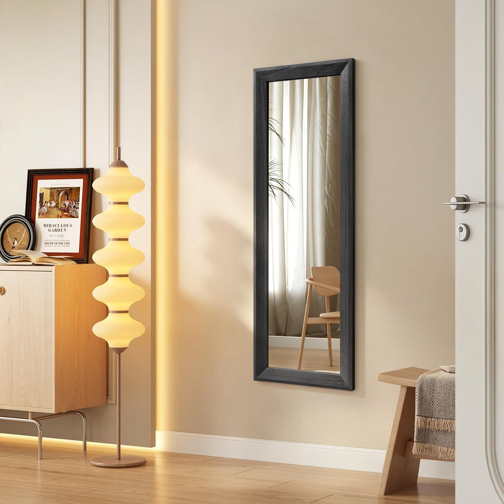 AAZZKANG Full Length Mirror Rectangle Wood Framed Large 43"x14"